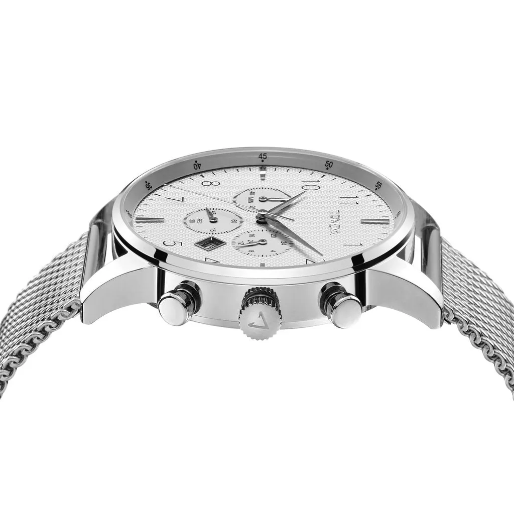 Trnda Stainless Steel Chronograph Men's Watch TR001G2M1-A13S