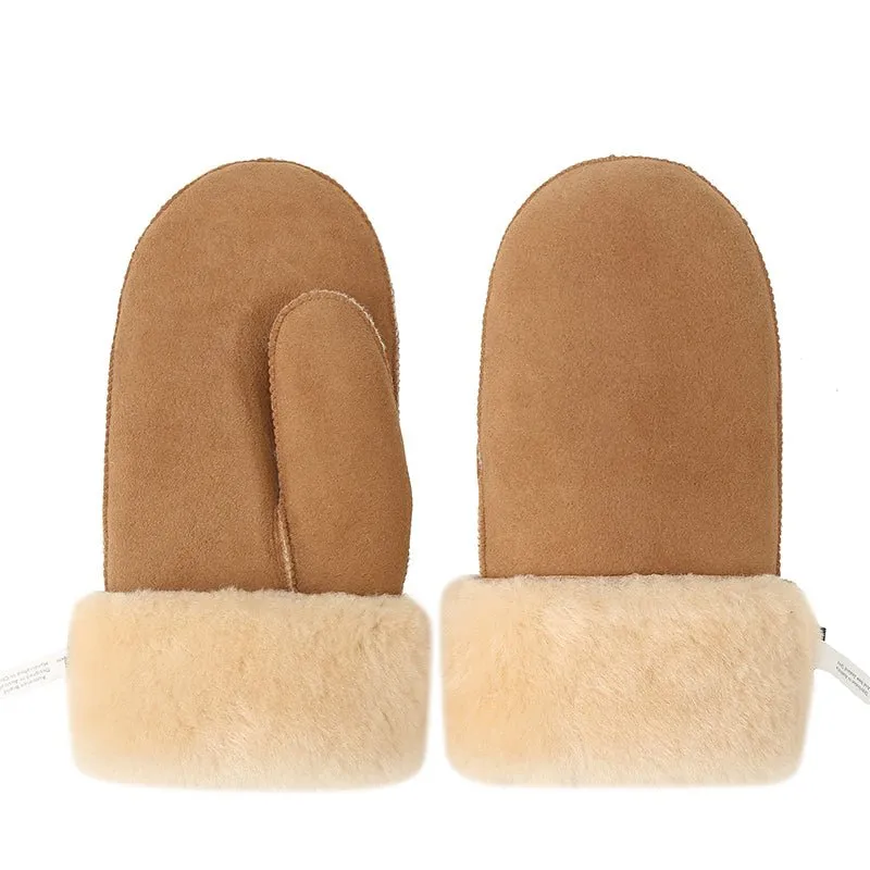 UGG Fluffy Sheepskin Mittens