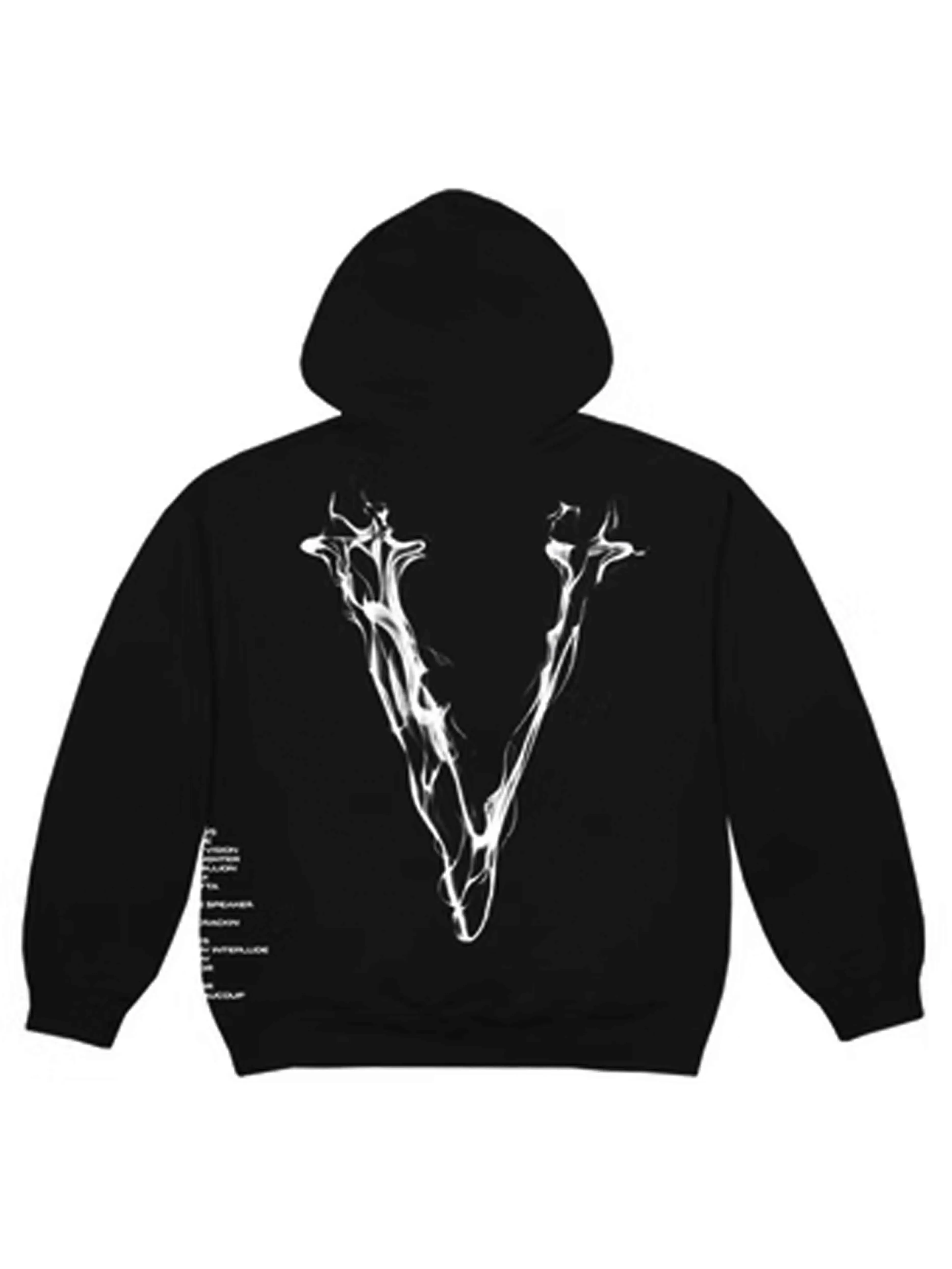 Vlone X Pop Smoke Faith Hoodie Black