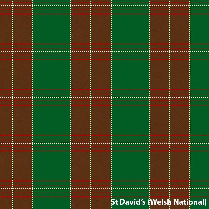 Welsh Tartan Ties