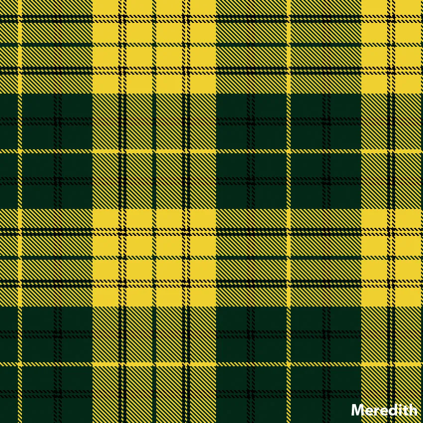 Welsh Tartan Ties