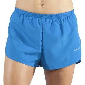 Women's 1" Elite Split Running Shorts- Cobalt