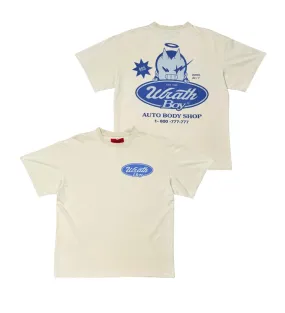 Wrathboy WB AUTO BODY SHOP TEE (CERAMIC)