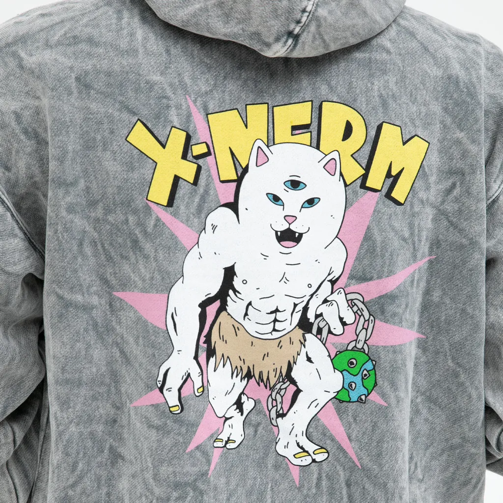 X Nerm Hoodie (Charcoal Mineral Wash)